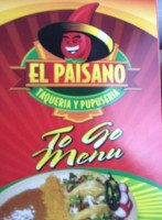 El Paisano Taqueria Y Pupuseria food