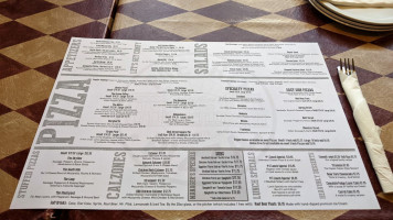 Metro Pizza menu