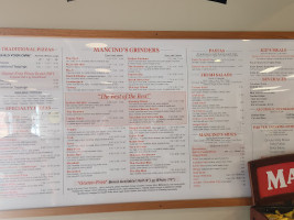 Mancino's Grinders Pizza menu