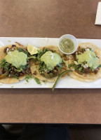 Tacos Rojas food