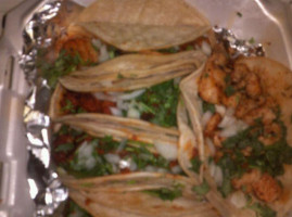 Tacos Rojas food