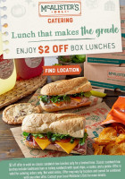 Mcalister's Deli food