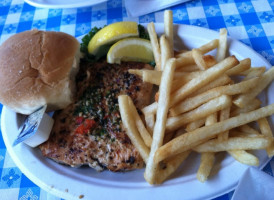 Salty's  Seafood Restaurant food