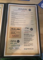 Bubba's Sports Bar menu