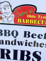 Sam's Olde Tyme Hamburgers food