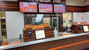 Little Caesars Pizza inside