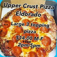 Upper Crust Pizza El Dorado food