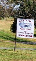 Geneva Farm Twin Silos outside