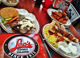 Leo's Coney Island food