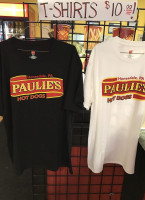 Paulie's Hot Dogs food