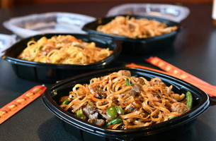 Huhot Mongolian Grill food