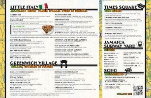 Madison Garden And Grill menu