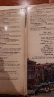 A Ca Mia menu