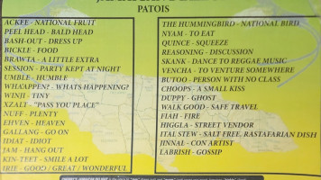 Cherry's Jamaican Delight menu