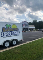 Bahama Sno Shack Coffee Snow Cones outside