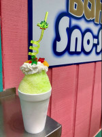 Bahama Sno Shack Coffee Snow Cones inside