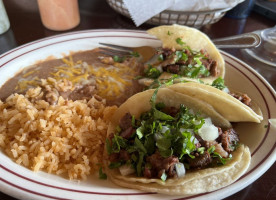 Tacos El Zarape food