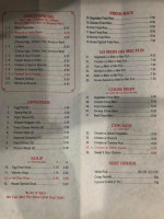 China King menu