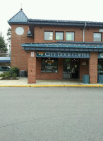 City Dock Coffee outside