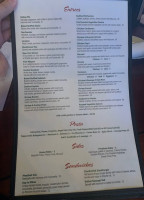 Fratello's Italian Grille menu