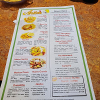 Anita's New Mexico Style Mexican Food menu