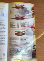 Red Tomato Pizzeria menu