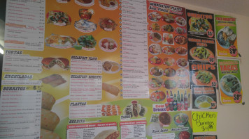 Gorditas Express menu