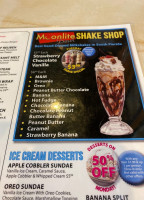 Moonlite Diner menu