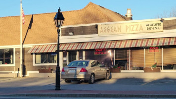 Aegean Pizza outside