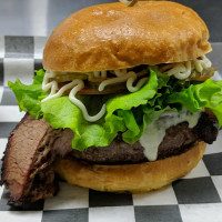 Official Bbq Burgers/official Brewing Co. food