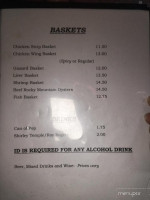 Don's menu