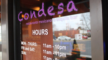 Condesa Mexicano food