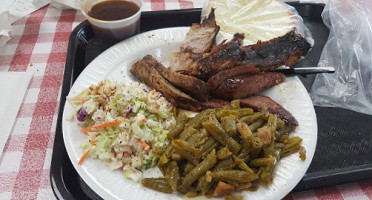 Waller County Line Bbq food