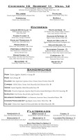 Fiamma Italian Grill menu