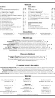 Fiamma Italian Grill menu