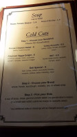 Schiraz Cafe Wine menu