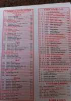 Golden Star menu