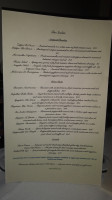 Tre Scalini menu