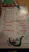 Coletta's Italian menu