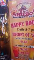 Amigo's Beer Mexican food