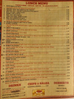 Monterrey's Mexican menu