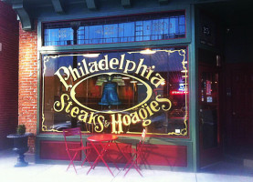 Philadelphia Steaks Hoagies outside