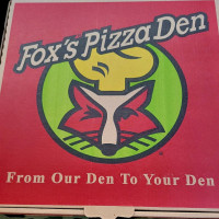 Fox's Pizza Den food