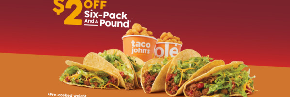 Taco John's food