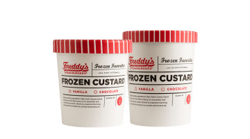 Freddy's Frozen Custard Steakburgers food