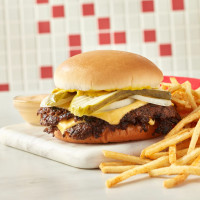 Freddy's Frozen Custard Steakburgers food