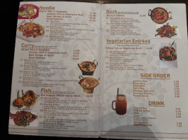 Tum Thai Cuisine menu