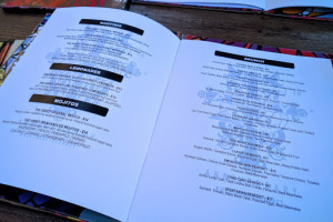 The Abbey Food menu