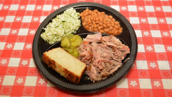 Whitt's Barbecue food