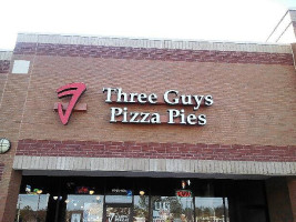 Three Guys Pizza Pies inside